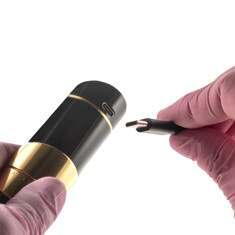 Тату-машинка Mast Rotary Machines Mast Flip 3 (2.4 - 4.2мм) - Black - Gold
