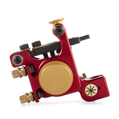 Тату машинка Leo Smagin Hybrid V4.2 Red / Gold Clip-Cord