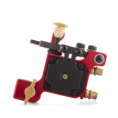 Тату машинка Leo Smagin Hybrid V4.2 Red / Gold Clip-Cord