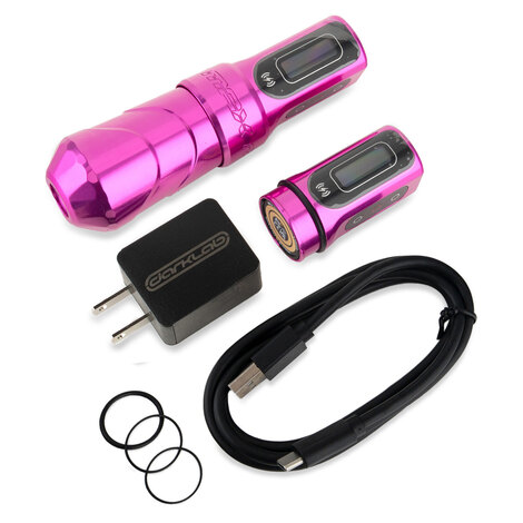 Тату-машинка Spektra Flux MAX 2 PowerBolts - Bubblegum (4.5мм)