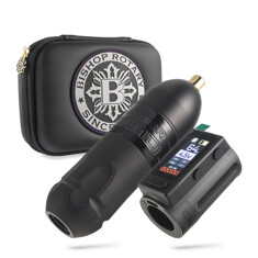 Тату машинка Bishop Rotary Power Wand Advanced RCA Machine Liner (5.0мм) + Advanced Battery Bundle