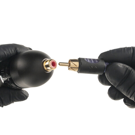 Тату машинка Bishop Rotary Power Wand Advanced RCA Machine Liner (5.0мм) + Advanced Battery Bundle