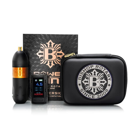 Тату машинка Bishop Rotary Power Wand Advanced RCA Machine Packer (4.2мм) + Advanced Battery Bundle