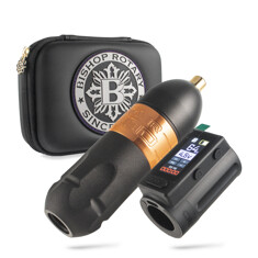 Тату машинка Bishop Rotary Power Wand Advanced RCA Machine Packer (4.2мм) + Advanced Battery Bundle
