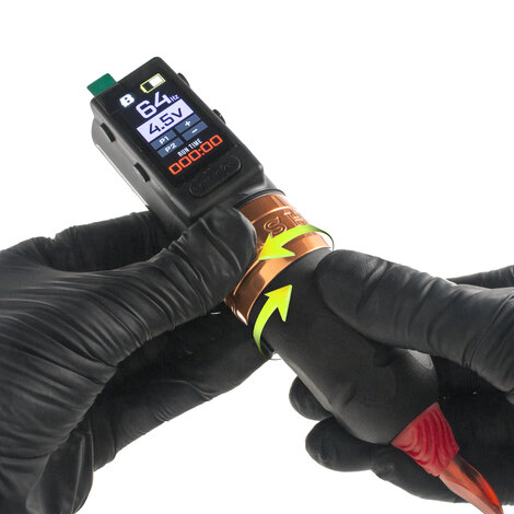 Тату машинка Bishop Rotary Power Wand Advanced RCA Machine Packer (4.2мм) + Advanced Battery Bundle