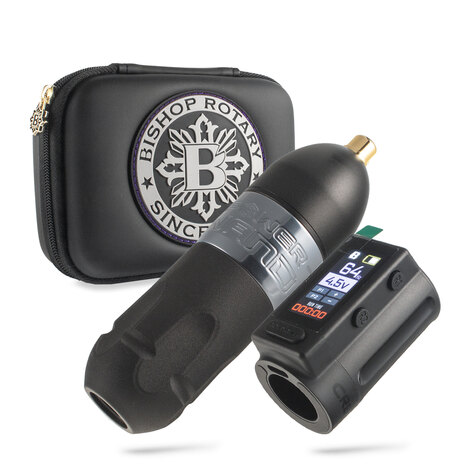 Тату машинка Bishop Rotary Power Wand Advanced RCA Machine Shader (3.5мм) + Advanced Battery Bundle