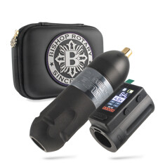 Тату машинка Bishop Rotary Power Wand Advanced RCA Machine Shader (3.5мм) + Advanced Battery Bundle
