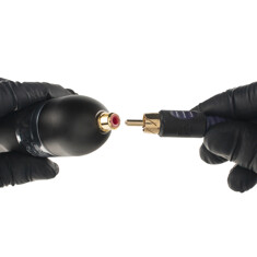Тату машинка Bishop Rotary Power Wand Advanced RCA Machine Shader (3.5мм) + Advanced Battery Bundle