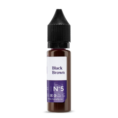 Все для перманента на распродаже Hanafy Colours Pigments № 5 - Black Brown - ГОДЕН до 03.2027