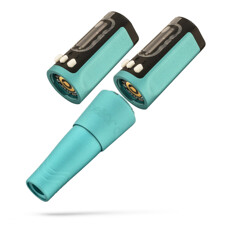 Машинка для татуажа Bellar Air Microbeau Blue 3.0мм + 1 аккумулятор / V3.0