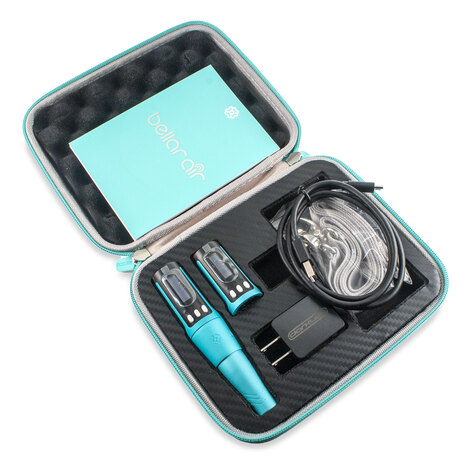 Машинка для татуажа Bellar Air Microbeau Blue 3.0мм + 1 аккумулятор / V3.0