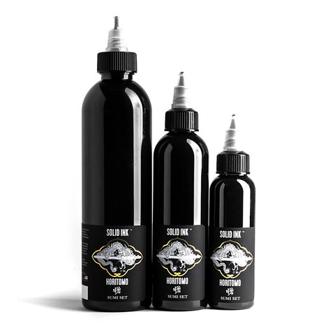 Пигмент на распродаже HORITOMO SUMI BLACK unit bottle - УЦЕНКА