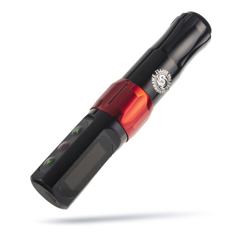 Машинка для татуажа Dragonhawk Atom 2 (2.8мм) - Black - Red