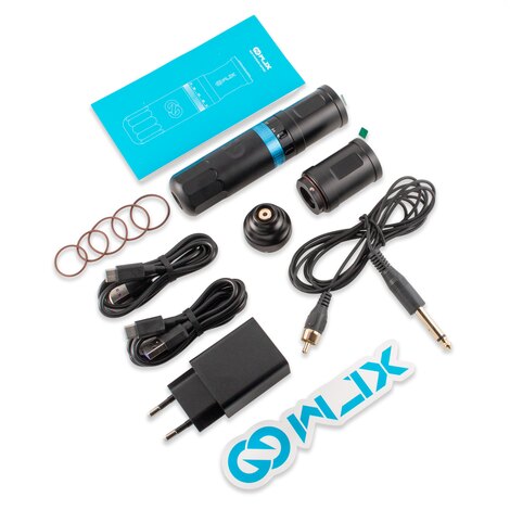 Тату-машинка Mast Rotary Machines Dragonhawk WJX W3 Ultra Fast Charging Wireless Tattoo Machine (2.4мм - 4.2мм)
