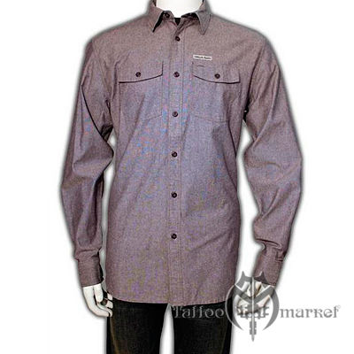 Одежда Sailor Jerry Barstow-Workshirt-charcoal - M