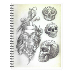 Книга/скетч-бук Phil Carlucci Sketchbook